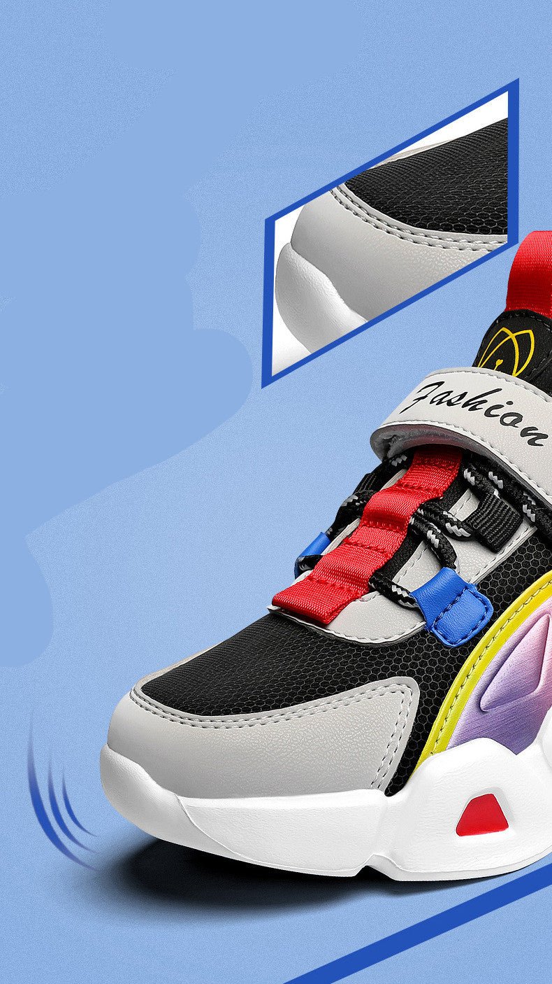 Leather Little Girls Running Shoes - Taylor K Shop