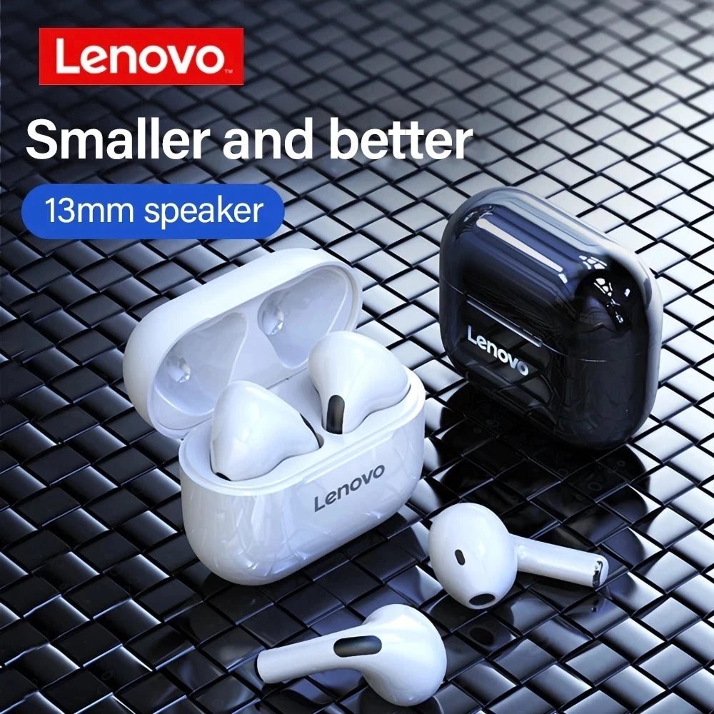 Lenovo LP40 Wireless Bluetooth Sports Earbuds with Touch Control - Taylor K Shop