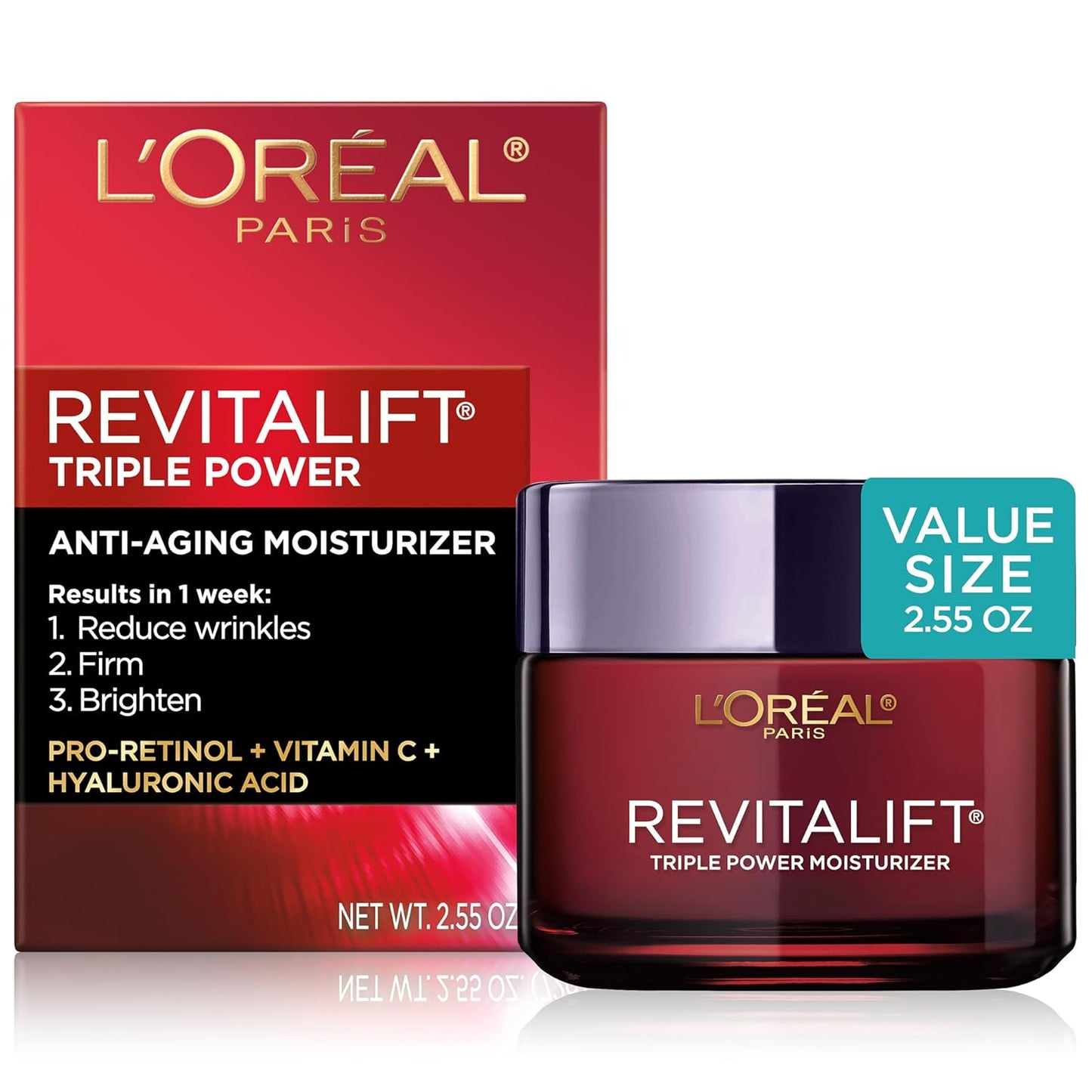 LOreal Revitalift AntiAging Moisturizer with Retinol and Vitamin C - Taylor K Shop