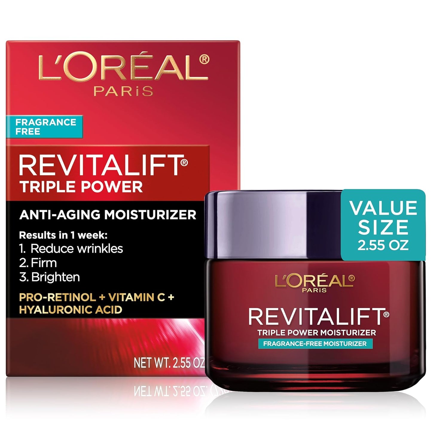 LOreal Revitalift AntiAging Moisturizer with Retinol and Vitamin C - Taylor K Shop
