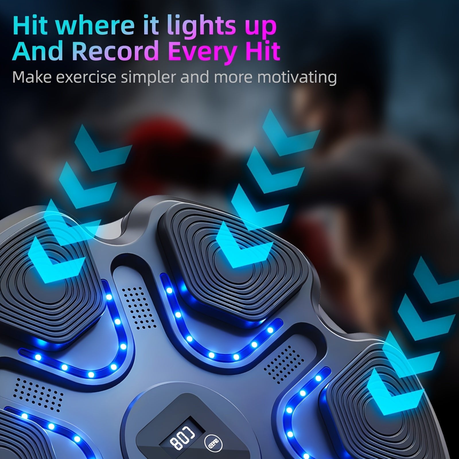 LOVEWE Interactive Music Boxing Trainer with LED Sound - Taylor K Shop