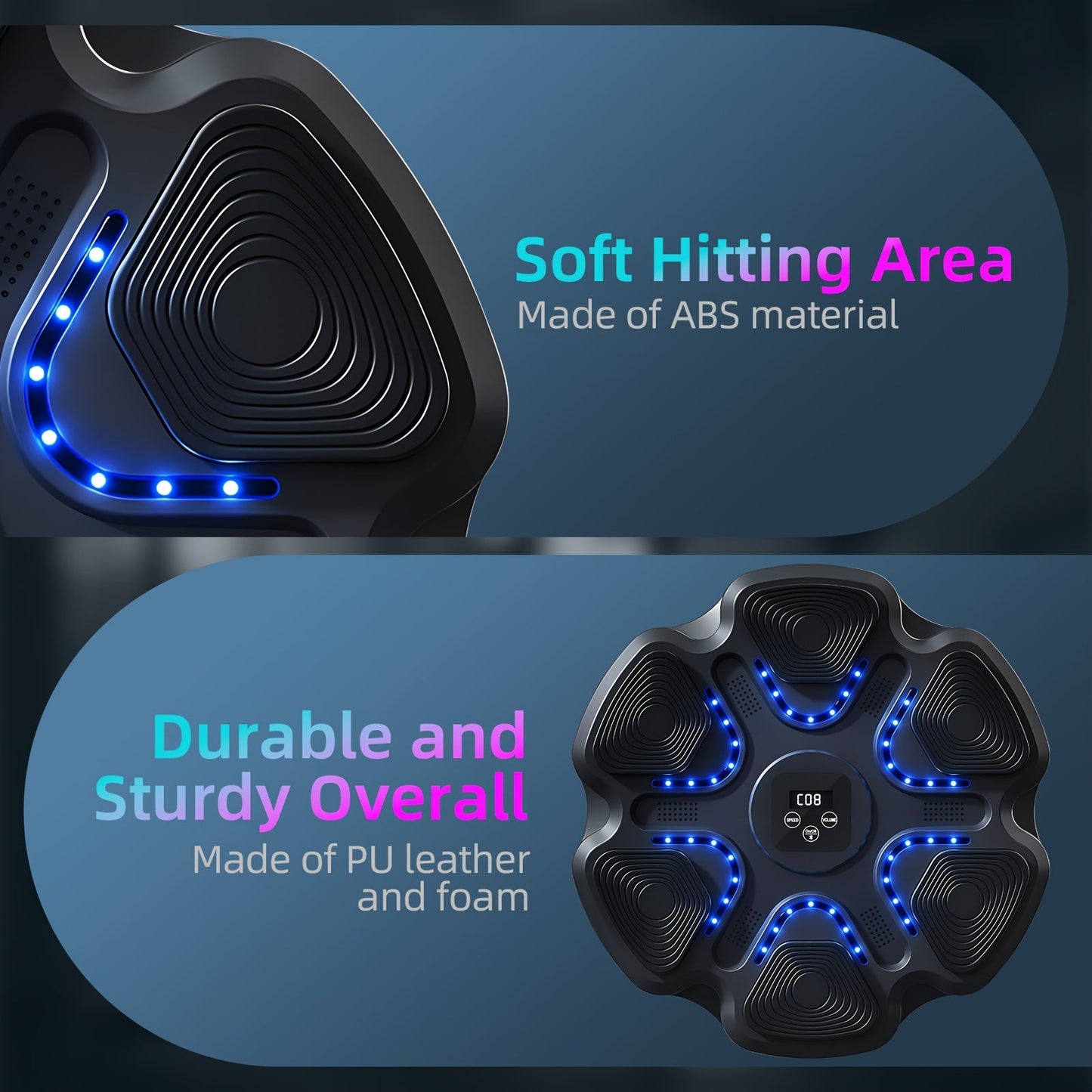 LOVEWE Interactive Music Boxing Trainer with LED Sound - Taylor K Shop