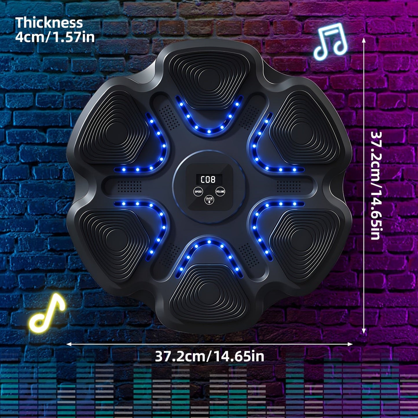 LOVEWE Interactive Music Boxing Trainer with LED Sound - Taylor K Shop