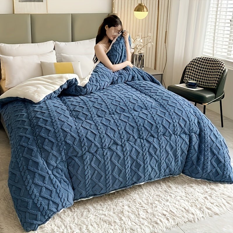 Luxurious AllSeason Taffeta Comforter Soft Thick Washable - Taylor K Shop