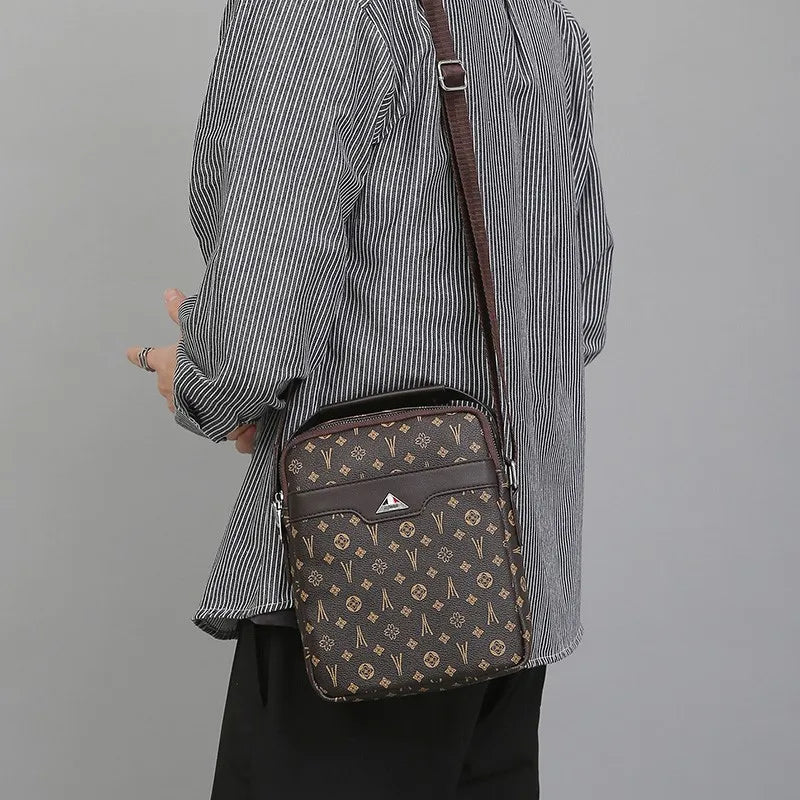 Luxury Leather Mens Designer Crossbody and Messenger Bag - Taylor K Shop