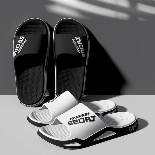 Mens Summer Fashion Slippers Soft Durable for Home Beach - Taylor K Shop