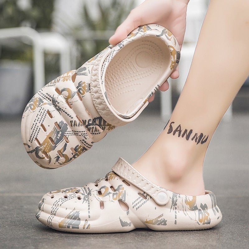 Men's Summer Outer Toe Half Slippers - Taylor K Shop