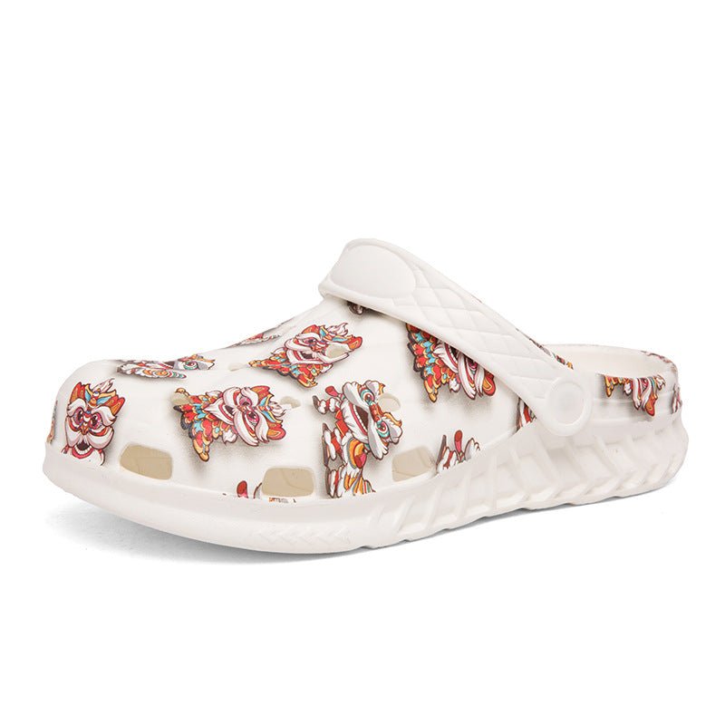 Men's Summer Outer Toe Half Slippers - Taylor K Shop