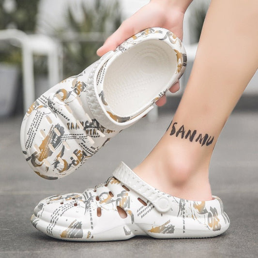 Men's Summer Outer Toe Half Slippers - Taylor K Shop
