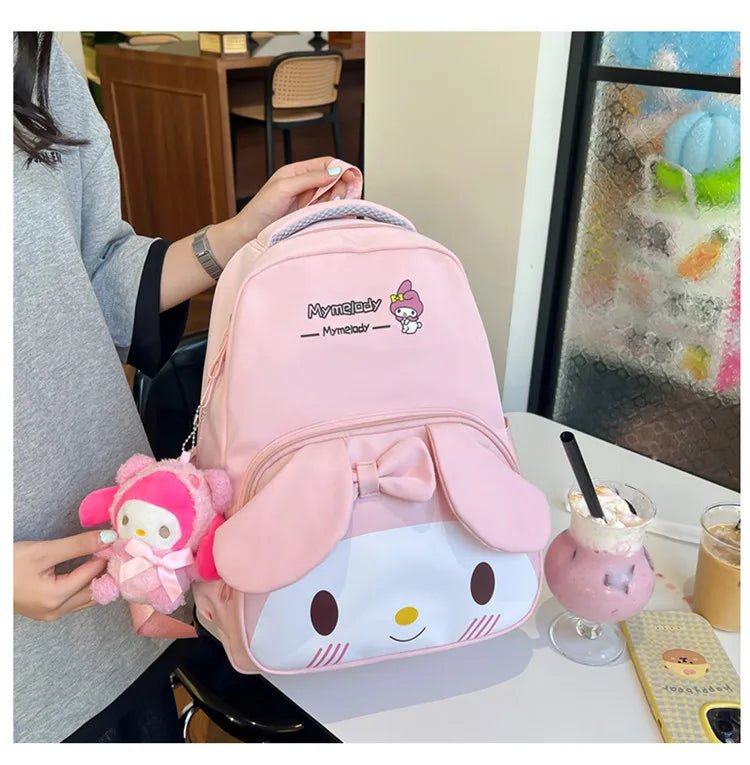 MINISO 2024 Hello Kitty Womens Nylon Backpack Large Capacity - Taylor K Shop