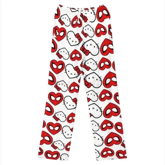 Miniso Spiderman Hello Kitty Womens Pajama Pants - Taylor K Shop