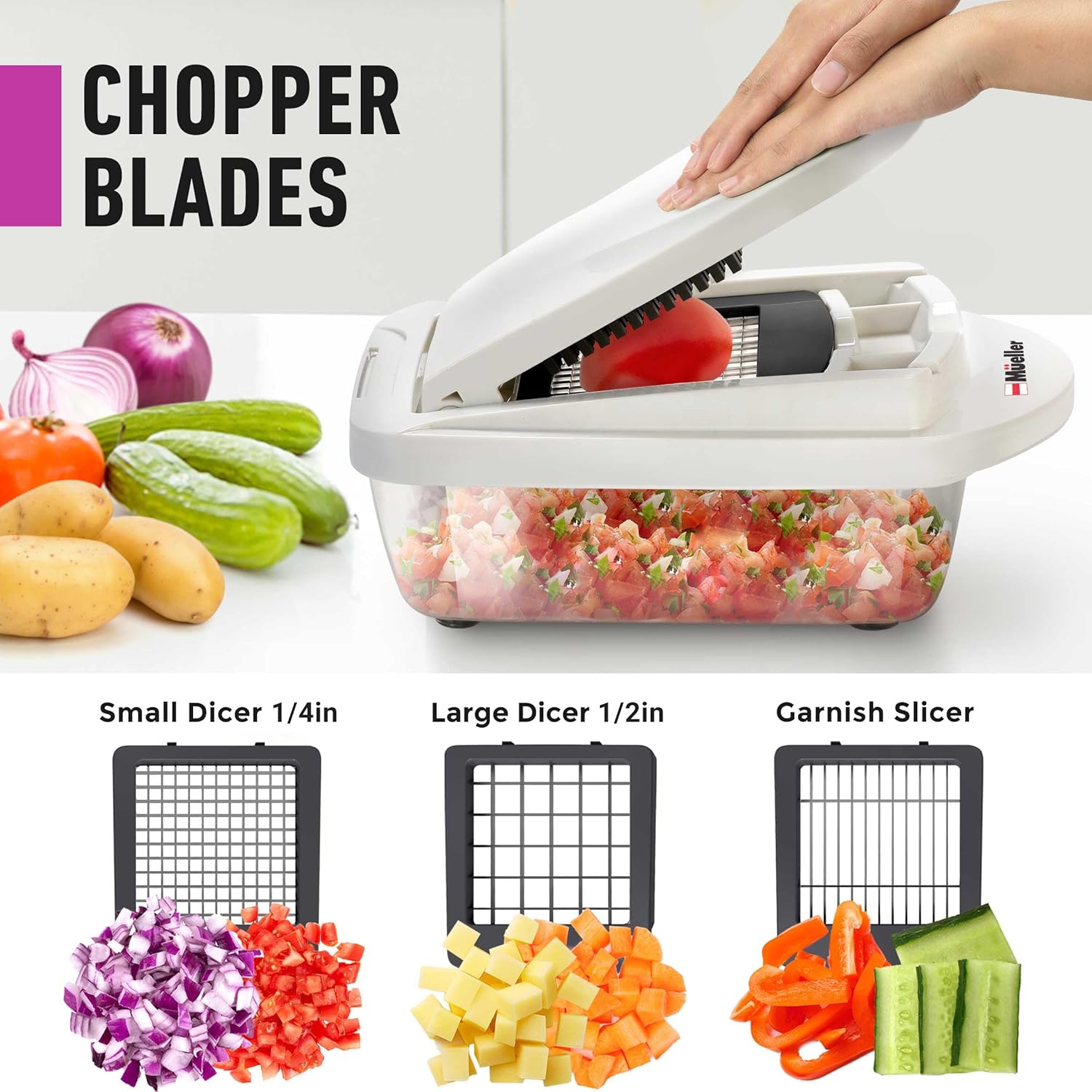 Mueller Pro 10in1 Veggie Egg Chopper Kit - Taylor K Shop