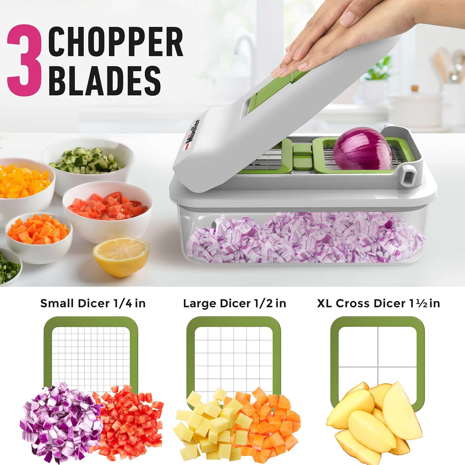 Mueller Pro 10in1 Veggie Egg Chopper Kit - Taylor K Shop