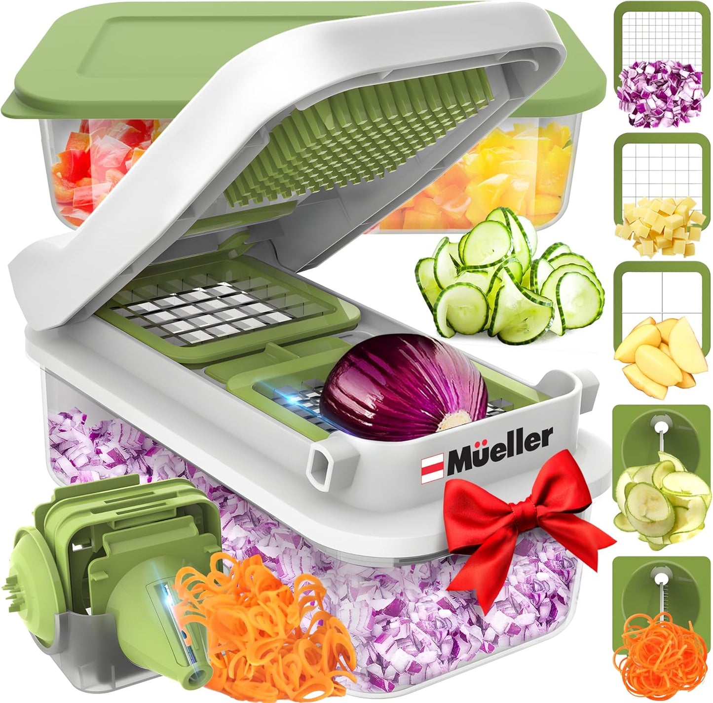 Mueller Pro 10in1 Veggie Egg Chopper Kit - Taylor K Shop