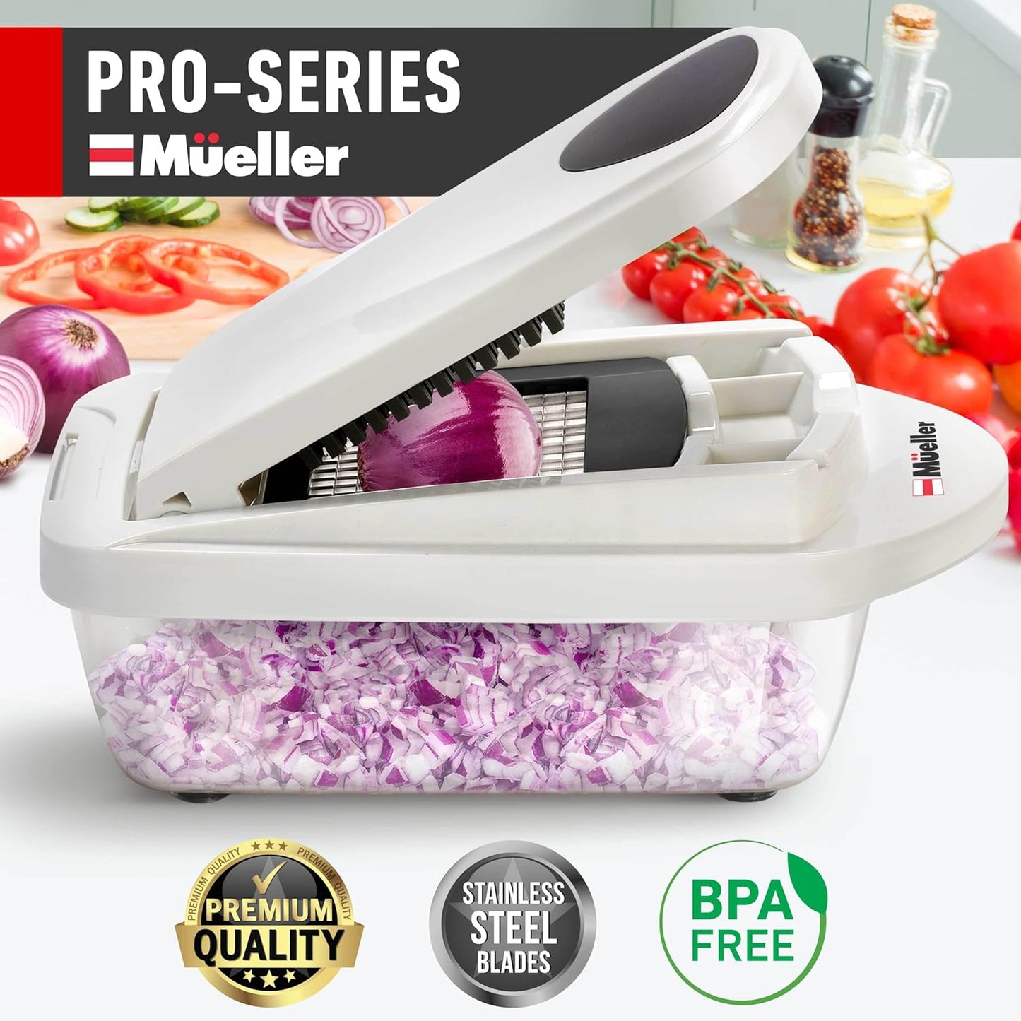 Mueller Pro 10in1 Veggie Egg Chopper Kit - Taylor K Shop