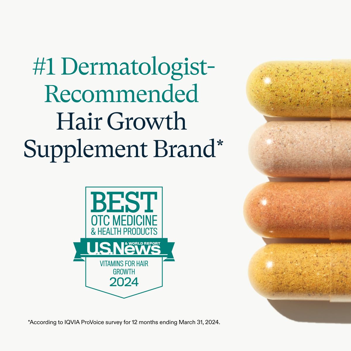 Nutrafol Women's Hair Growth Supplements, Ages 18 - 44, Clinically Proven for Visibly Thicker and Stronger Hair, Dermatologist Recommended - 1 Month Supply - Taylor K Shop