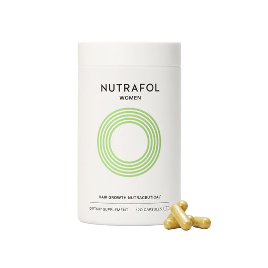 Nutrafol Women's Hair Growth Supplements, Ages 18 - 44, Clinically Proven for Visibly Thicker and Stronger Hair, Dermatologist Recommended - 1 Month Supply - Taylor K Shop