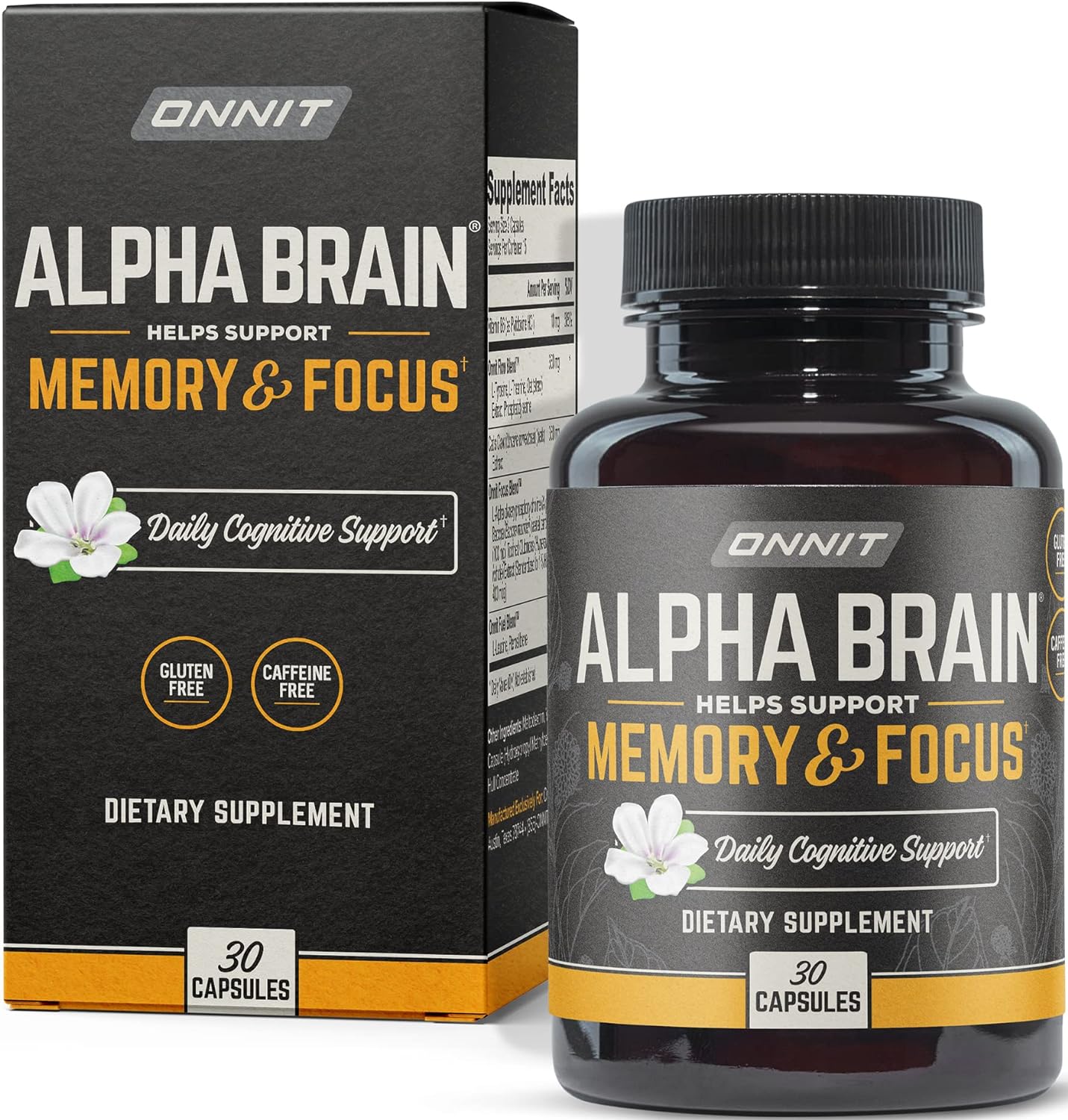 ONNIT Alpha Brain Enhance Memory Focus Supplement - Taylor K Shop