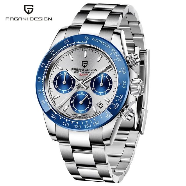 PAGANI DESIGN 40mm V2 Mens Sapphire Chronograph Watch - Taylor K Shop
