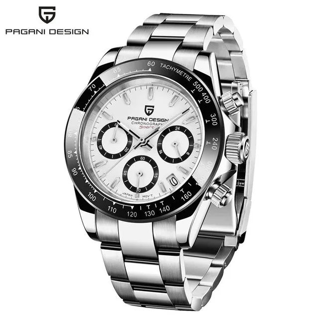 PAGANI DESIGN 40mm V2 Mens Sapphire Chronograph Watch - Taylor K Shop