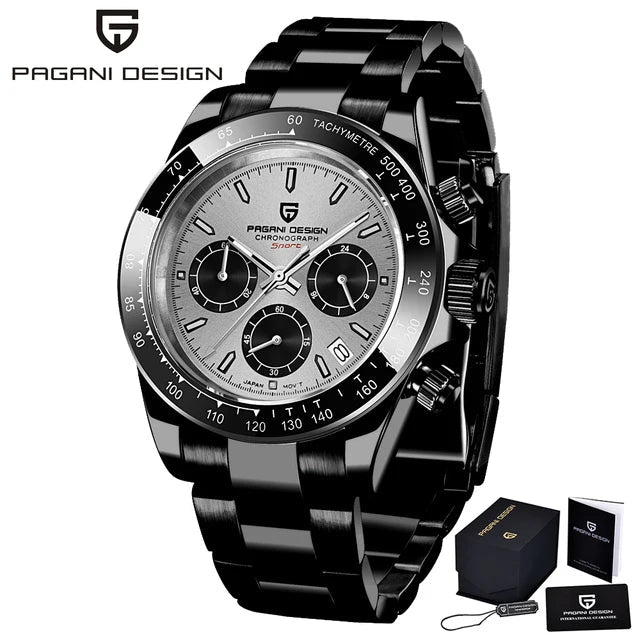 PAGANI DESIGN 40mm V2 Mens Sapphire Chronograph Watch - Taylor K Shop