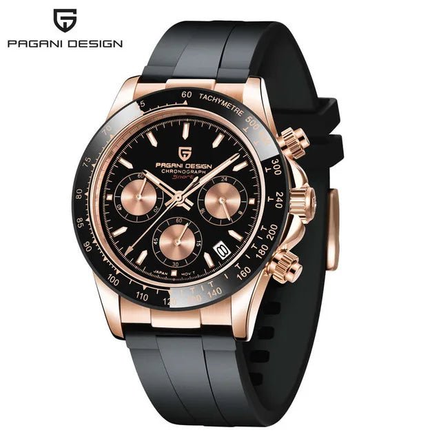 PAGANI DESIGN 40mm V2 Mens Sapphire Chronograph Watch - Taylor K Shop