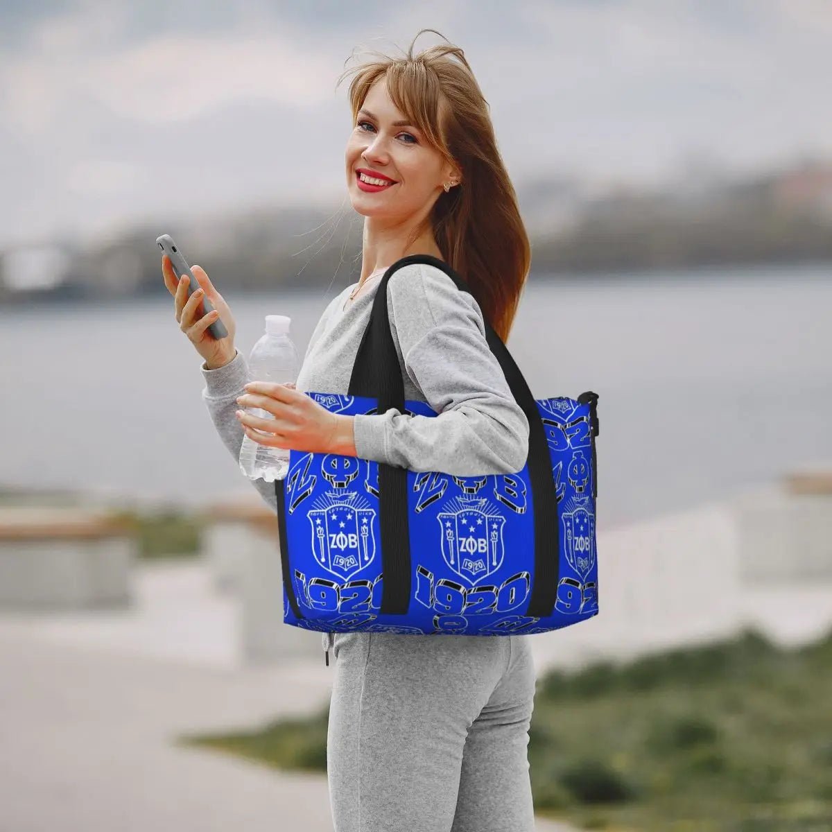 Personalized Zeta Phi Beta 1920 Sorority Tote Bag - Taylor K Shop