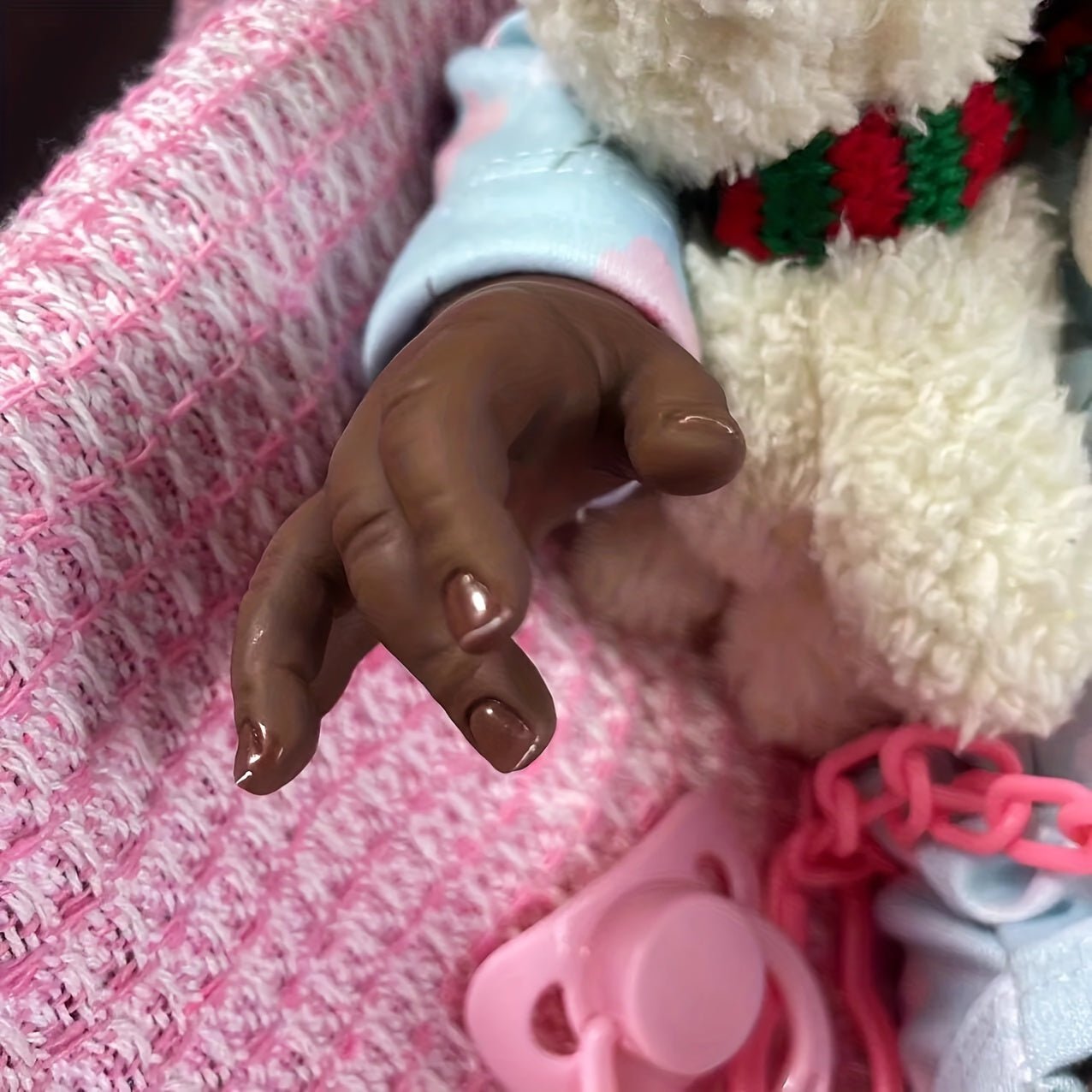 Realistic Lifelike Newborn Black Baby Doll 18 Gift - Taylor K Shop