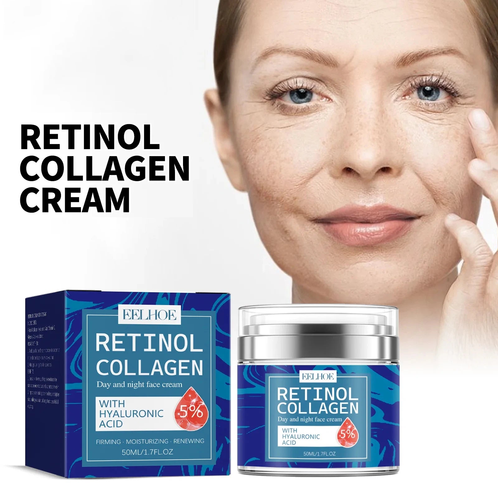 Retinol AntiAging Cream Smooth Wrinkles Tighten Skin - Taylor K Shop