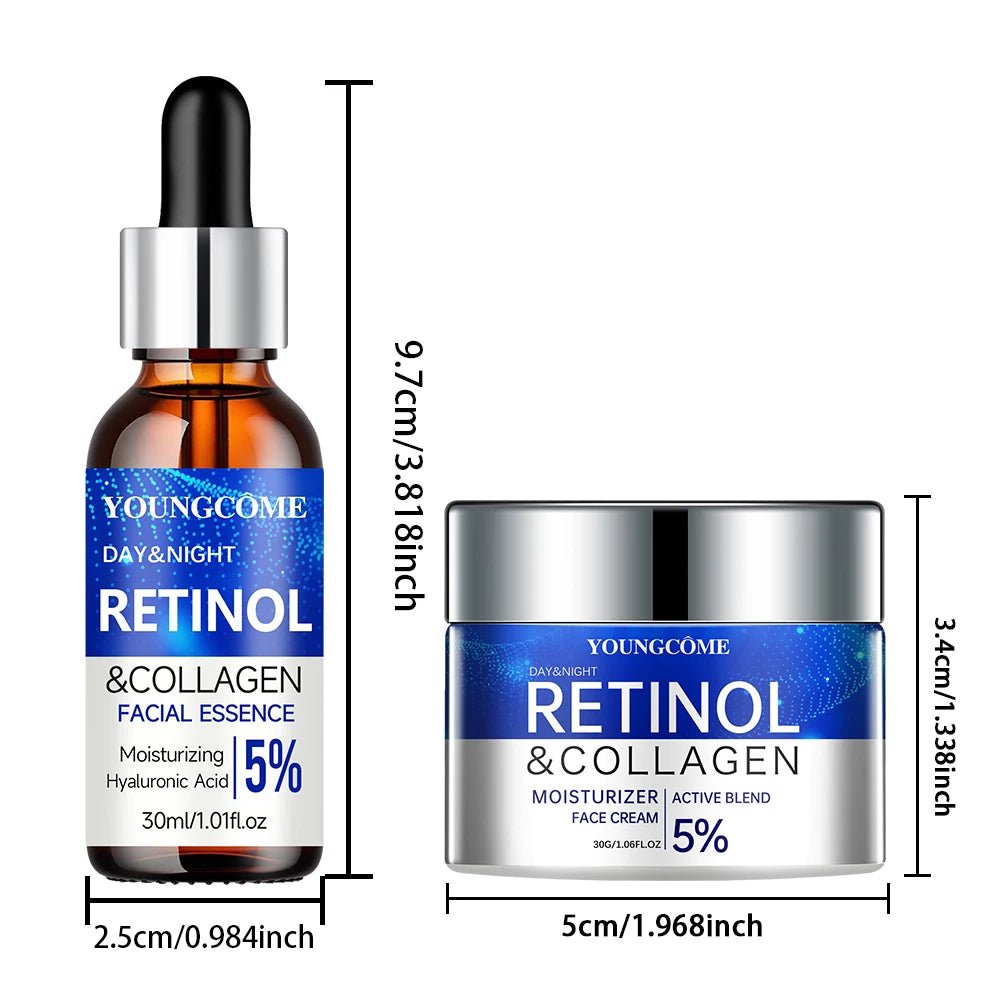 Retinol Serum Cream Set Smooth Firm and Moisturize Skin - Taylor K Shop