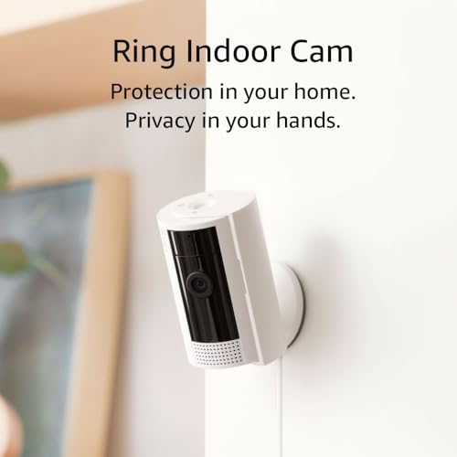 Ring Indoor Cam (2nd Gen) | latest generation, 2023 release | 1080p HD Video & Color Night Vision, Two - Way Talk, and Manual Audio & Video Privacy Cover | White - Taylor K Shop