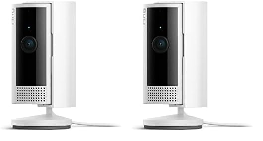 Ring Indoor Cam (2nd Gen) | latest generation, 2023 release | 1080p HD Video & Color Night Vision, Two - Way Talk, and Manual Audio & Video Privacy Cover | White - Taylor K Shop