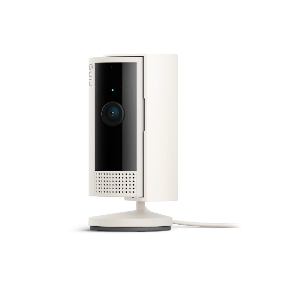 Ring Indoor Cam (2nd Gen) | latest generation, 2023 release | 1080p HD Video & Color Night Vision, Two - Way Talk, and Manual Audio & Video Privacy Cover | White - Taylor K Shop