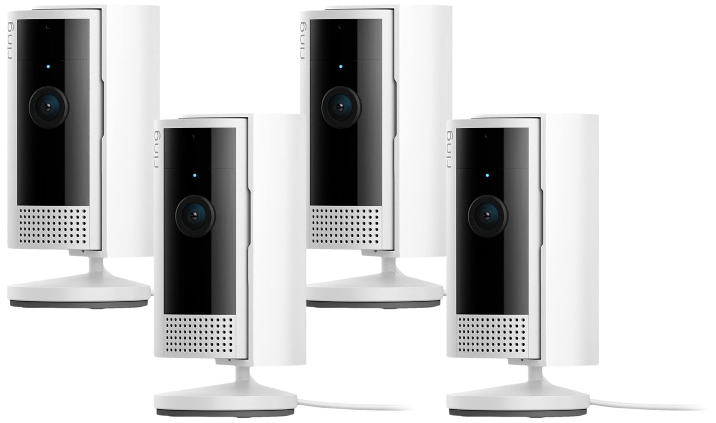Ring Indoor Cam (2nd Gen) | latest generation, 2023 release | 1080p HD Video & Color Night Vision, Two - Way Talk, and Manual Audio & Video Privacy Cover | White - Taylor K Shop