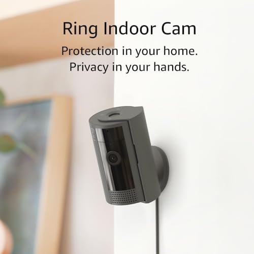 Ring Indoor Cam (2nd Gen) | latest generation, 2023 release | 1080p HD Video & Color Night Vision, Two - Way Talk, and Manual Audio & Video Privacy Cover | White - Taylor K Shop