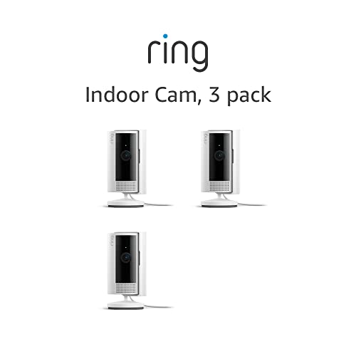Ring Indoor Cam (2nd Gen) | latest generation, 2023 release | 1080p HD Video & Color Night Vision, Two - Way Talk, and Manual Audio & Video Privacy Cover | White - Taylor K Shop