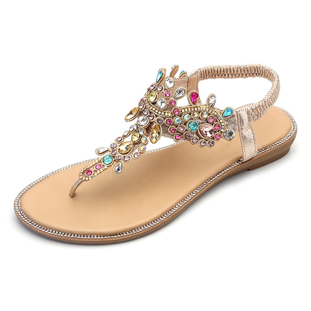 Sandals with colorful diamonds and sandals - Taylor K Shop