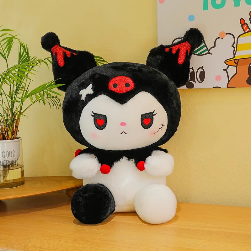 Sanrio Dark Devil Kuromi Plush Toy 2550cm Pillow - Taylor K Shop