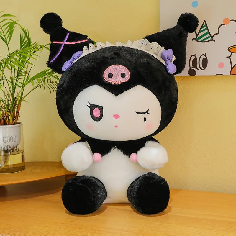Sanrio Dark Devil Kuromi Plush Toy 2550cm Pillow - Taylor K Shop