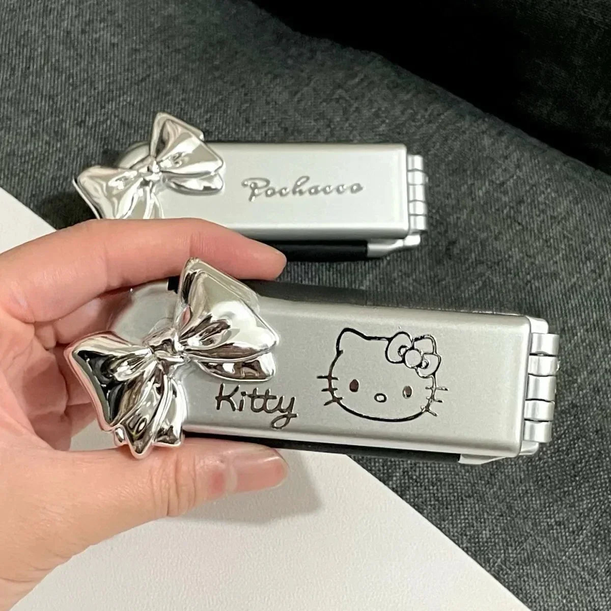 Sanrio Kawaii Cartoon Comb Mirror Melody Cinnamoroll Hello Kitty - Taylor K Shop