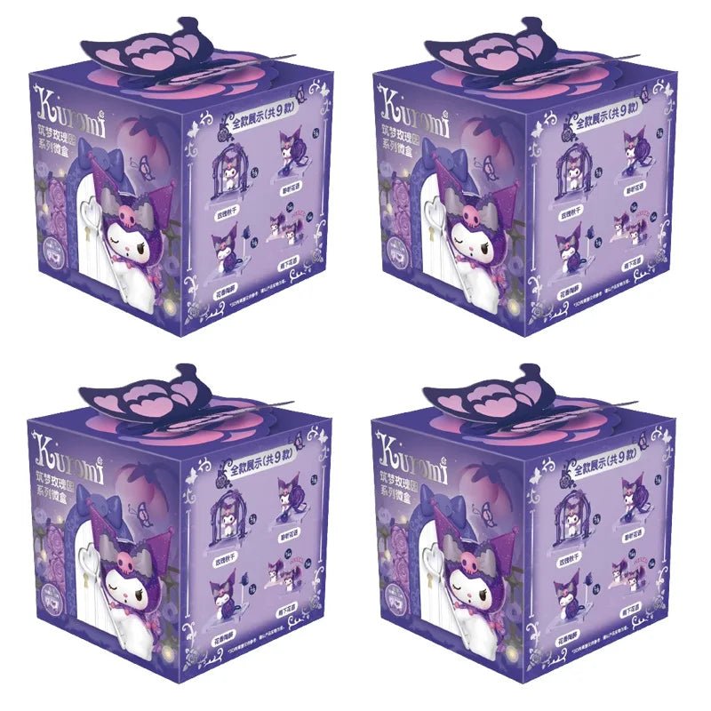 Sanrio Kuromi Dreamy Rose Surprise Box Cute Collectible Anime Figures - Taylor K Shop