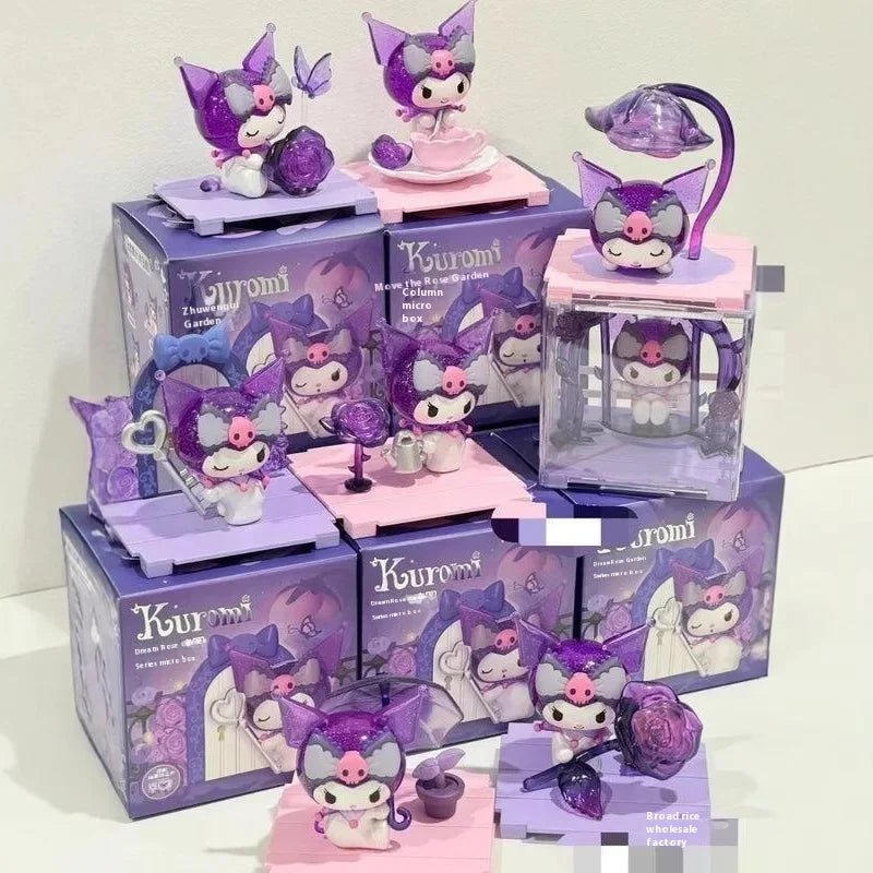 Sanrio Kuromi Dreamy Rose Surprise Box Cute Collectible Anime Figures - Taylor K Shop
