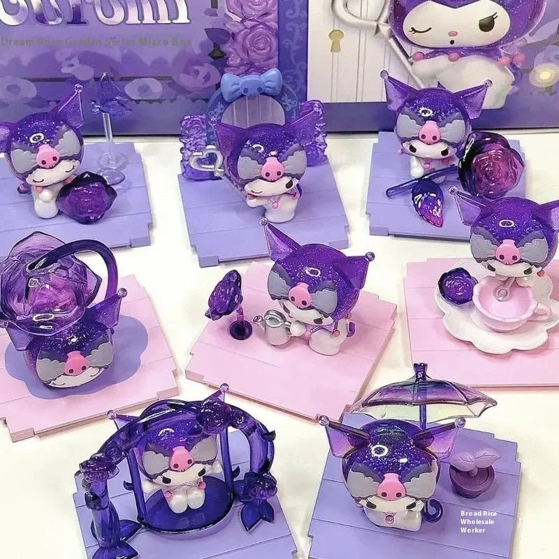 Sanrio Kuromi Dreamy Rose Surprise Box Cute Collectible Anime Figures - Taylor K Shop