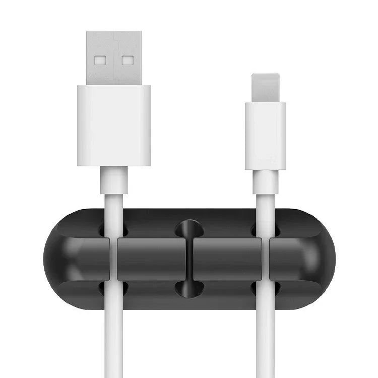 Silicone USB Cable Organizer Desktop Management Clips - Taylor K Shop