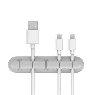 Silicone USB Cable Organizer Desktop Management Clips - Taylor K Shop
