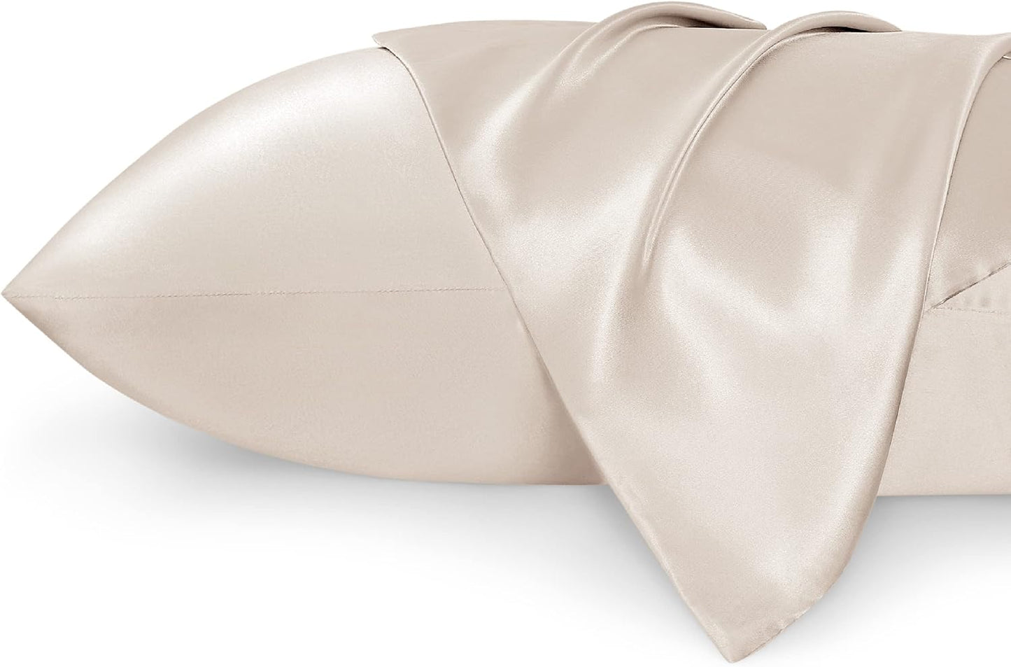 Silver Grey Satin Pillowcase Set for Hair Skin - Taylor K Shop