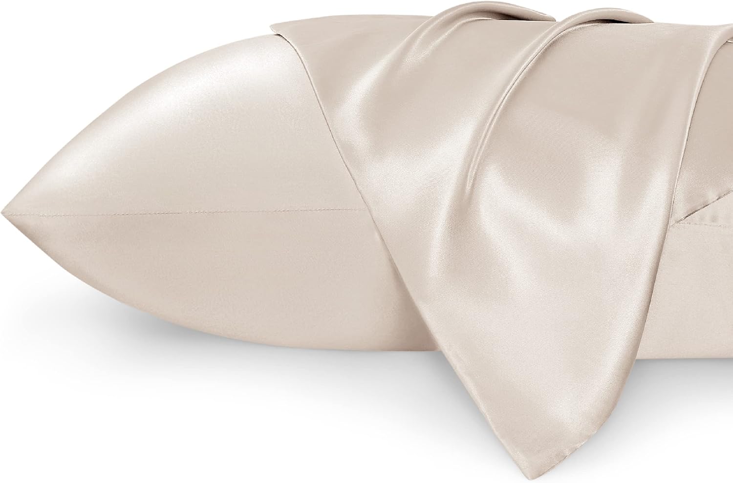 Silver Grey Satin Pillowcase Set for Hair Skin - Taylor K Shop