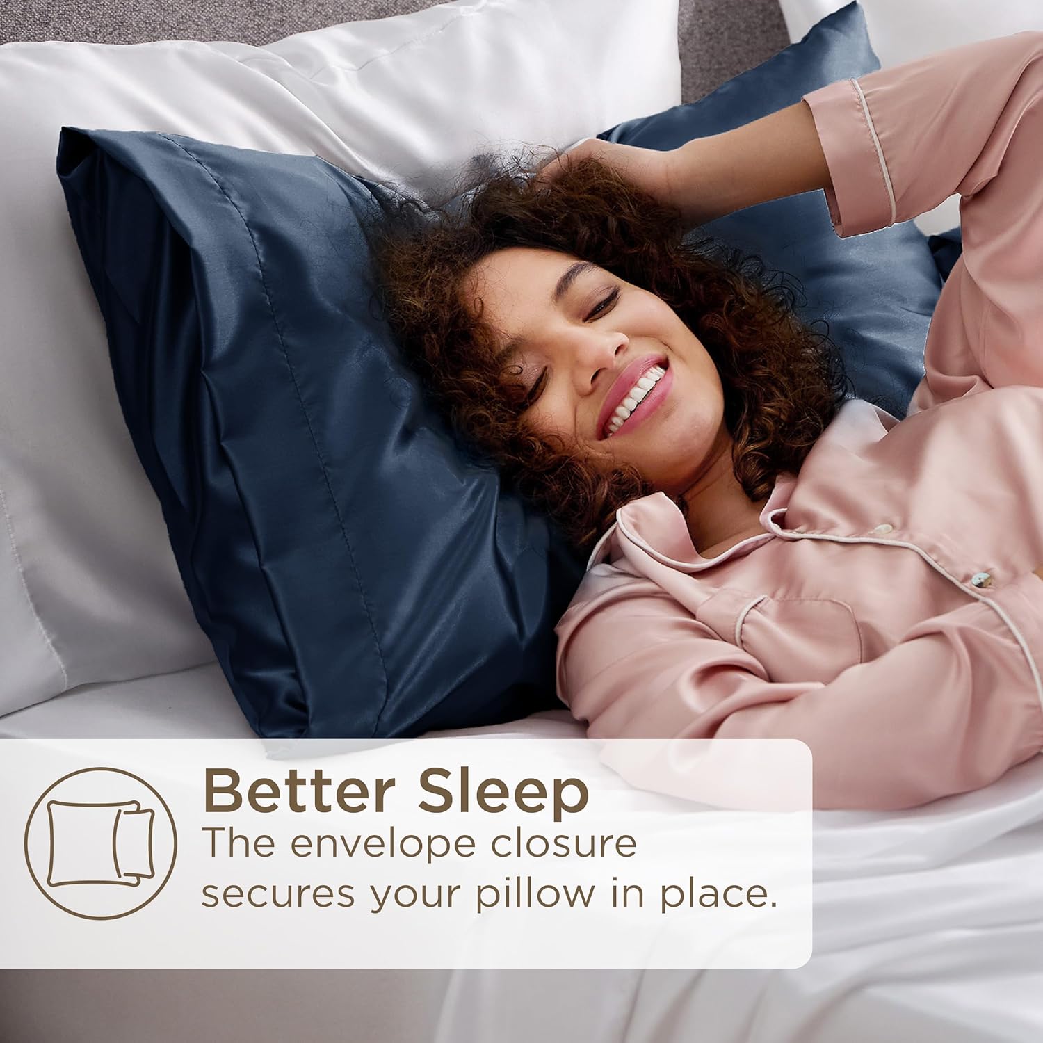 Silver Grey Satin Pillowcase Set for Hair Skin - Taylor K Shop