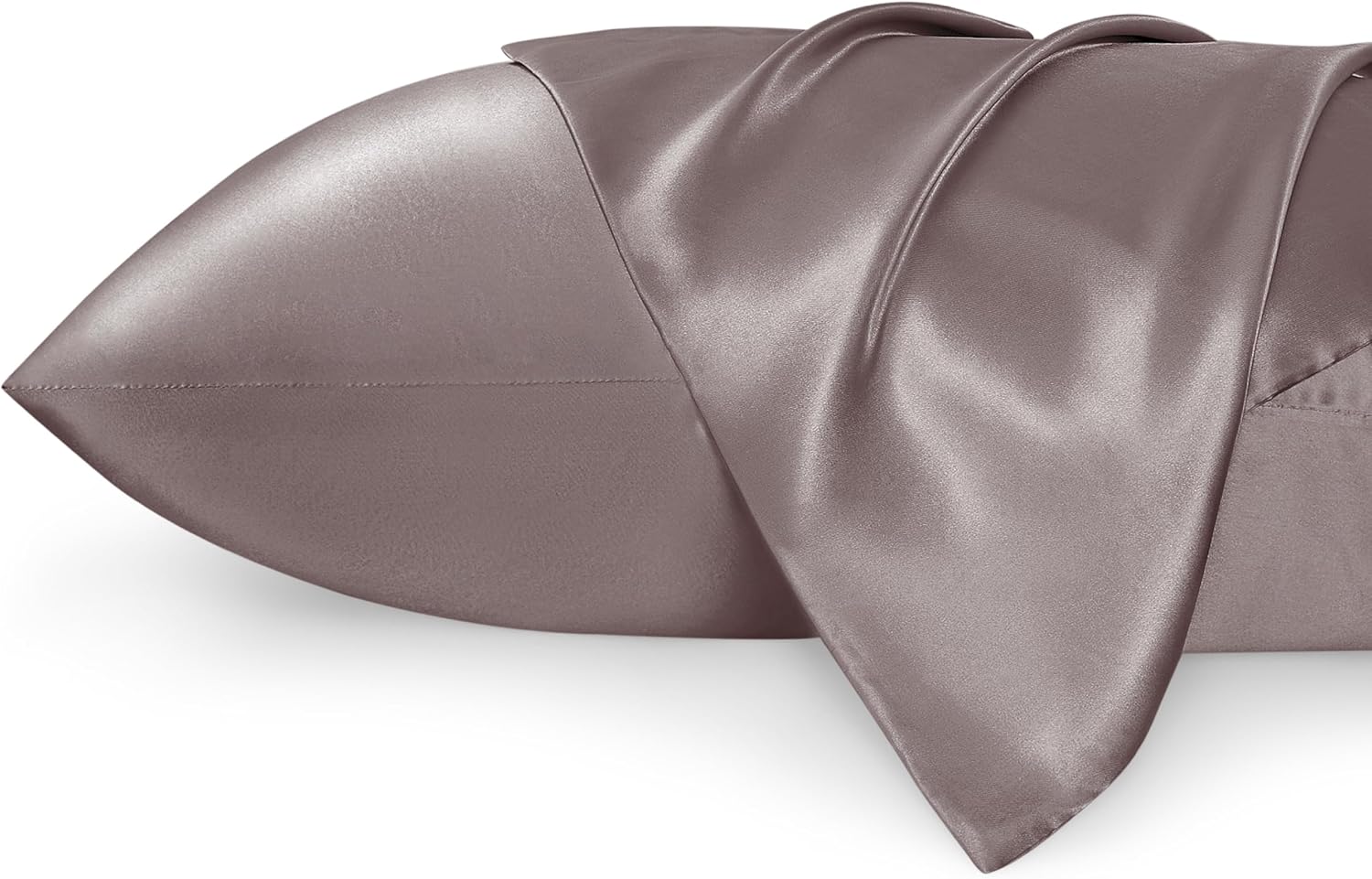 Silver Grey Satin Pillowcase Set for Hair Skin - Taylor K Shop