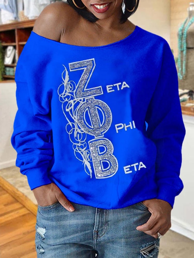 Stylish Zeta Phi Beta Sweatshirts with Bold Contrast Colors - Taylor K Shop